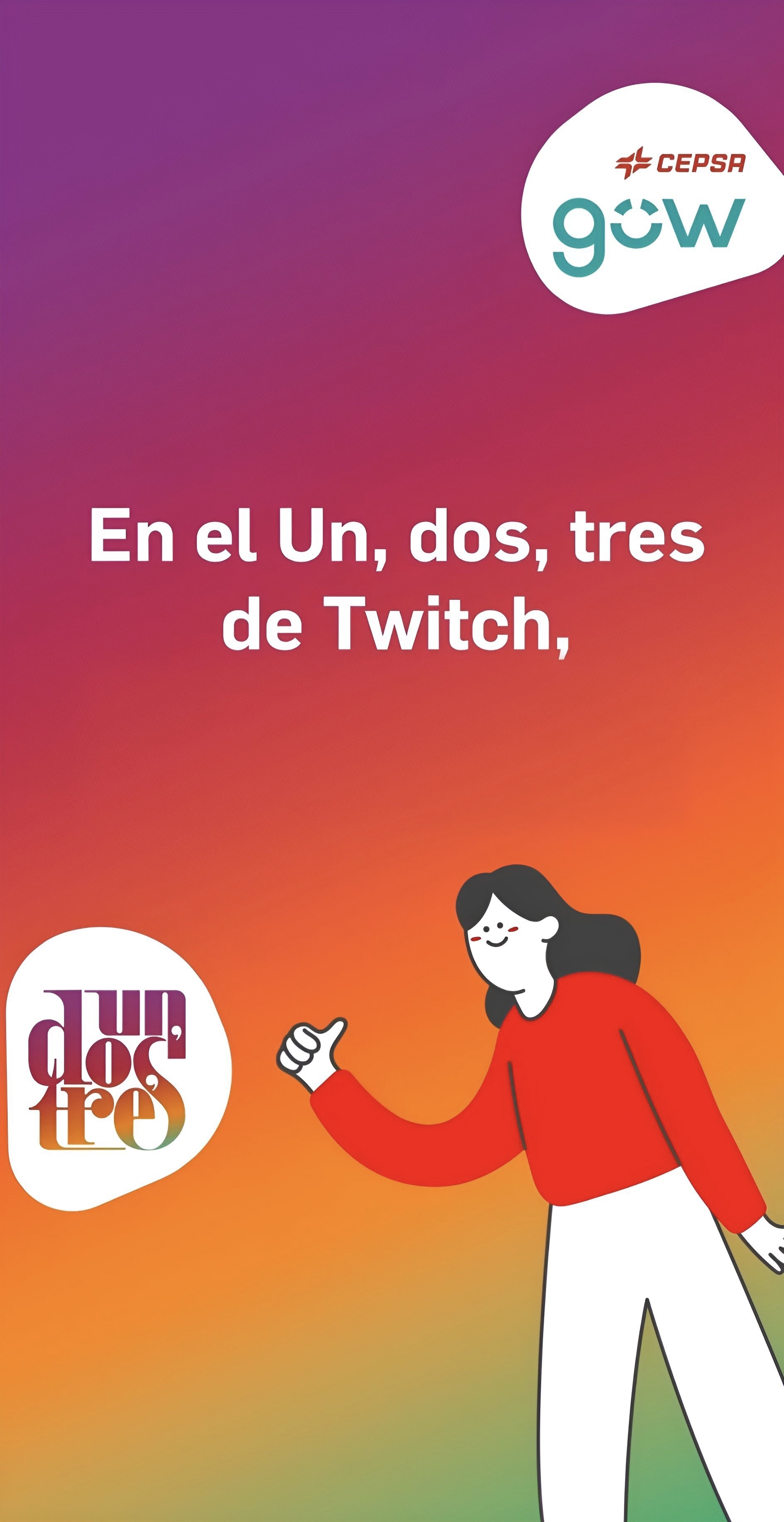 «Un, dos, tres...» en Twitch