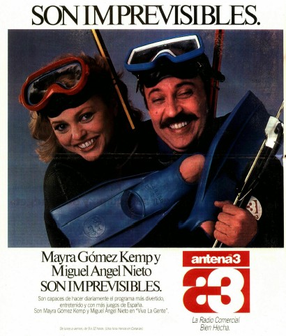 Mayra Gómez Kemp y Miguel Ángel Nieto - Antena 3 Radio