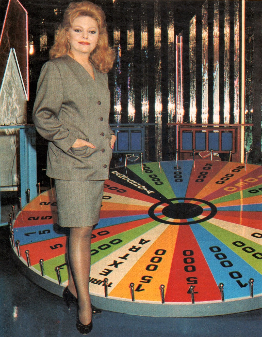 Mayra Gómez Kemp - «La Ruleta de la Fortuna» (1990)