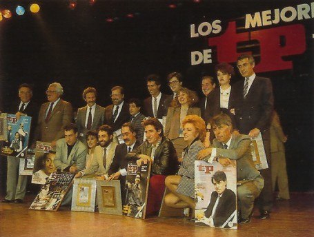 Todos los premiados por TP en 1987