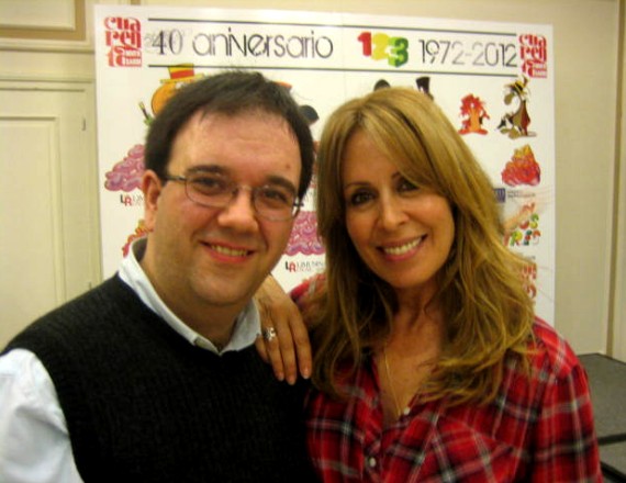 Quedada “40 años de «Un, dos, tres...»” - Juan y Miriam Díaz-Aroca